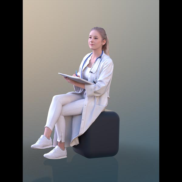 مدل سه بعدی پرسوناژ 396