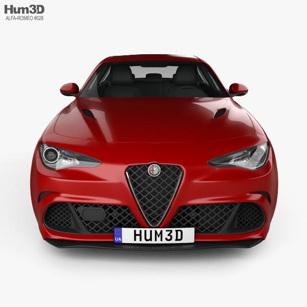 Alfa Romeo Giulia Quadrifoglio 2016 - 3D Model 084