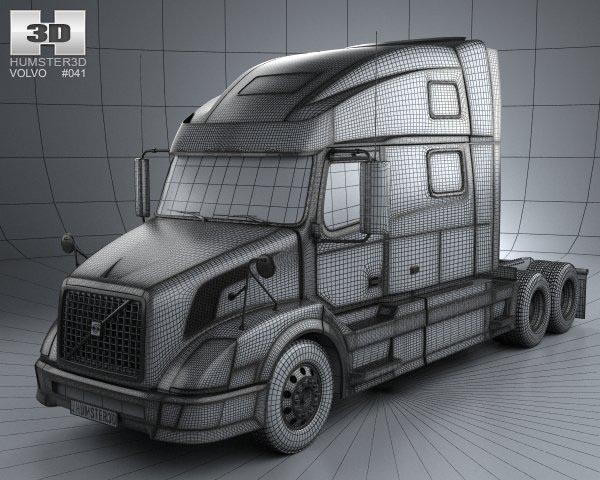 Hum3D - Volvo VNL Tractor Truck 2002 096