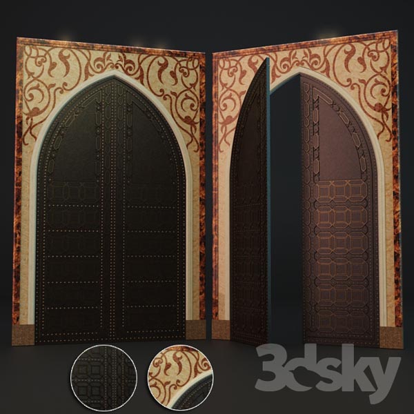 مدل سه بعدی درب 189
