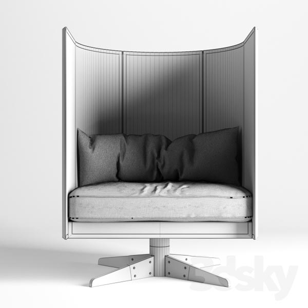 مدل سه بعدی صندلی 555