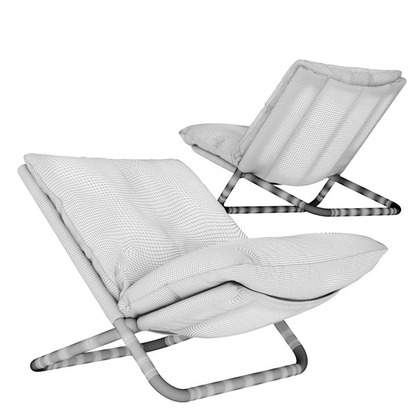 Cross low armchair by ARFLEX02