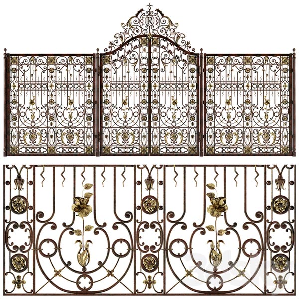 Forged Gates and Fences 609