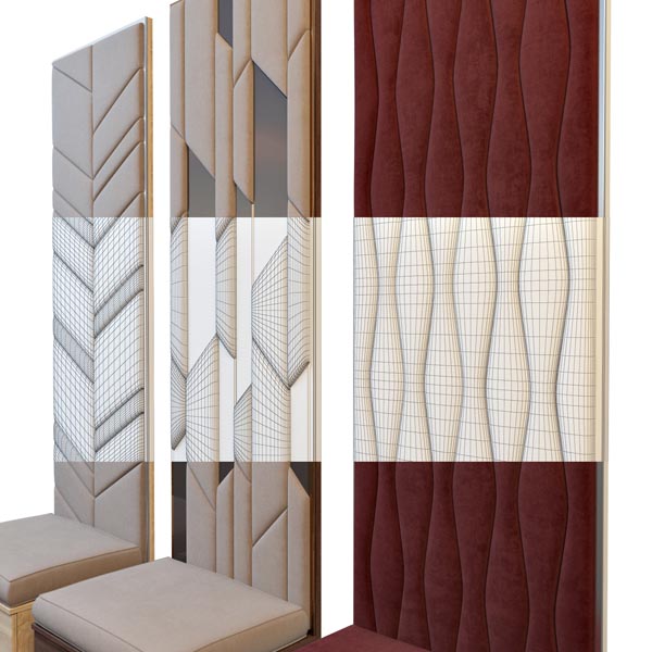 Soft Panels With Seat2301