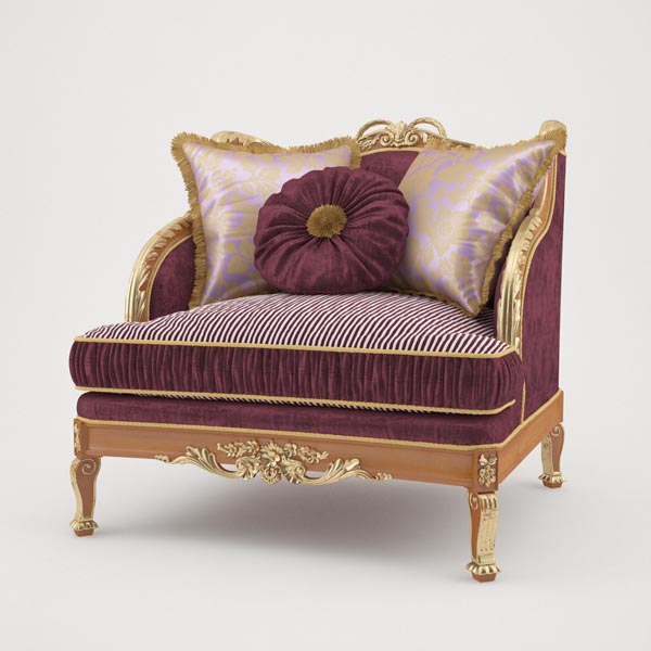 مدل سه بعدی صندلی راحتی 692