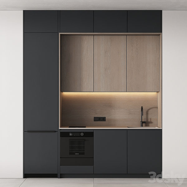 مدل سه بعدی کابینت 0001