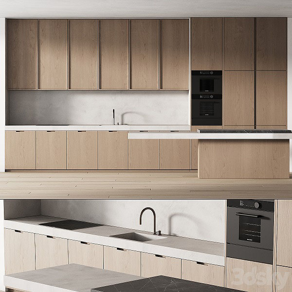 مدل سه بعدی کابینت 0003