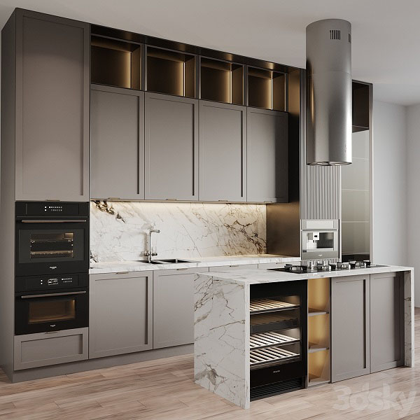 مدل سه بعدی کابینت 0007