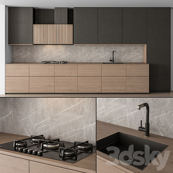 مدل سه بعدی کابینت 0012
