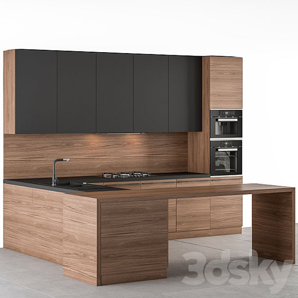 مدل سه بعدی کابینت 0016
