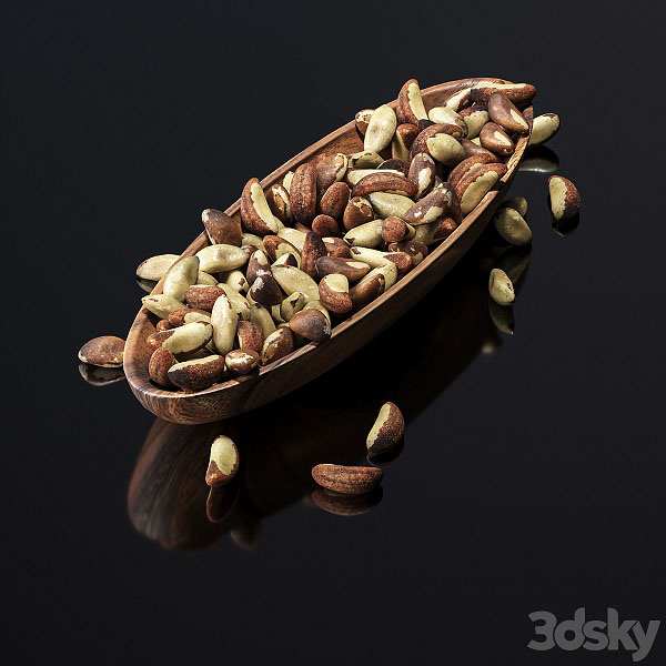 مدل سه بعدی بادام 0015