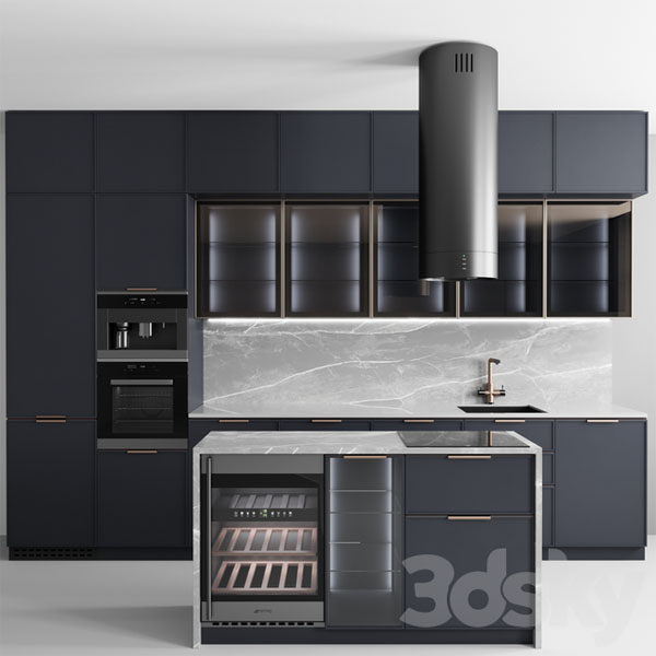 مدل سه بعدی کابینت 0092