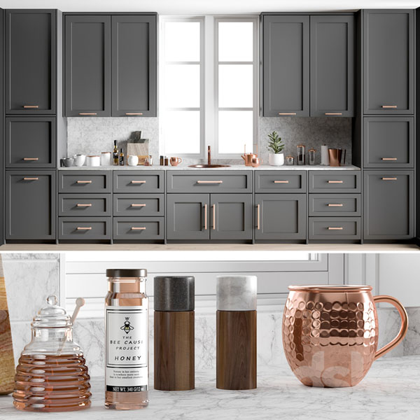 مدل سه بعدی کابینت 0110