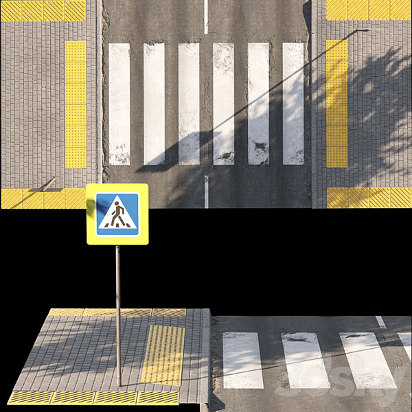 مدل سه بعدی خیابان 0009