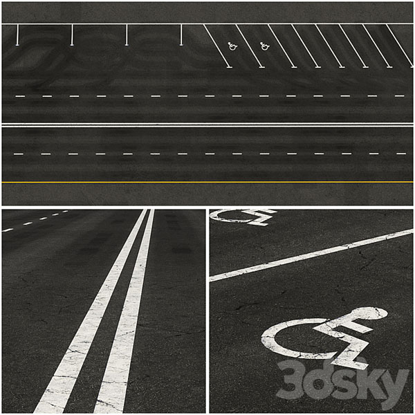 مدل سه بعدی خیابان 0024