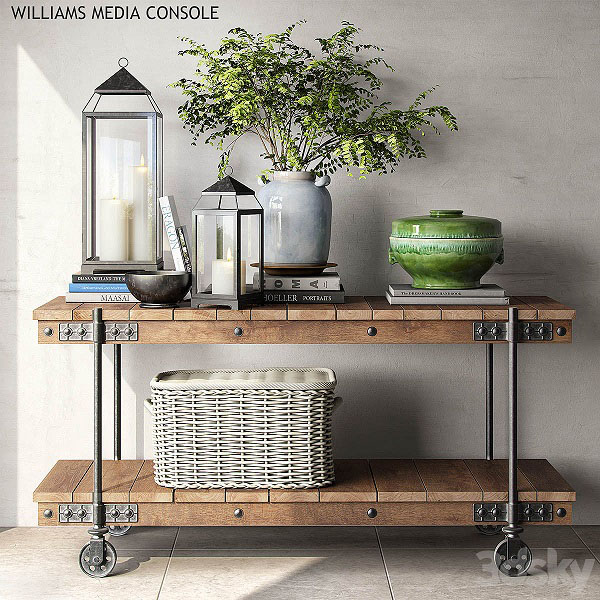 مدل سه بعدی ست دکوری 0298