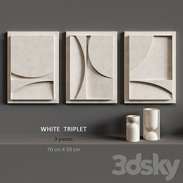 مدل سه بعدی ست دکوری 0307