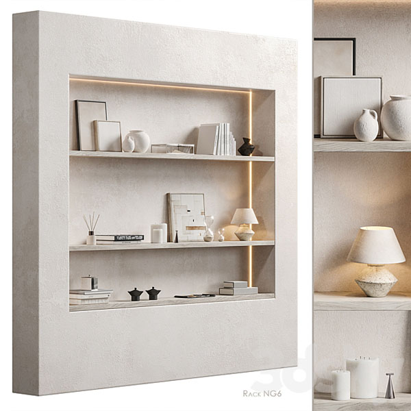 مدل سه بعدی ست دکوری 0322