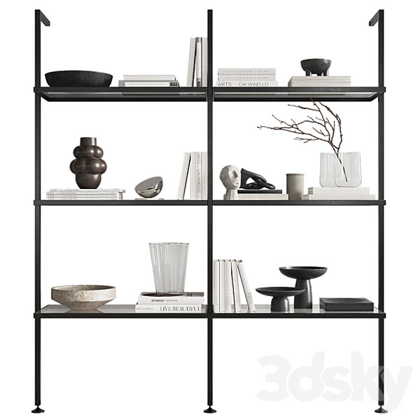 مدل سه بعدی ست دکوری 0323